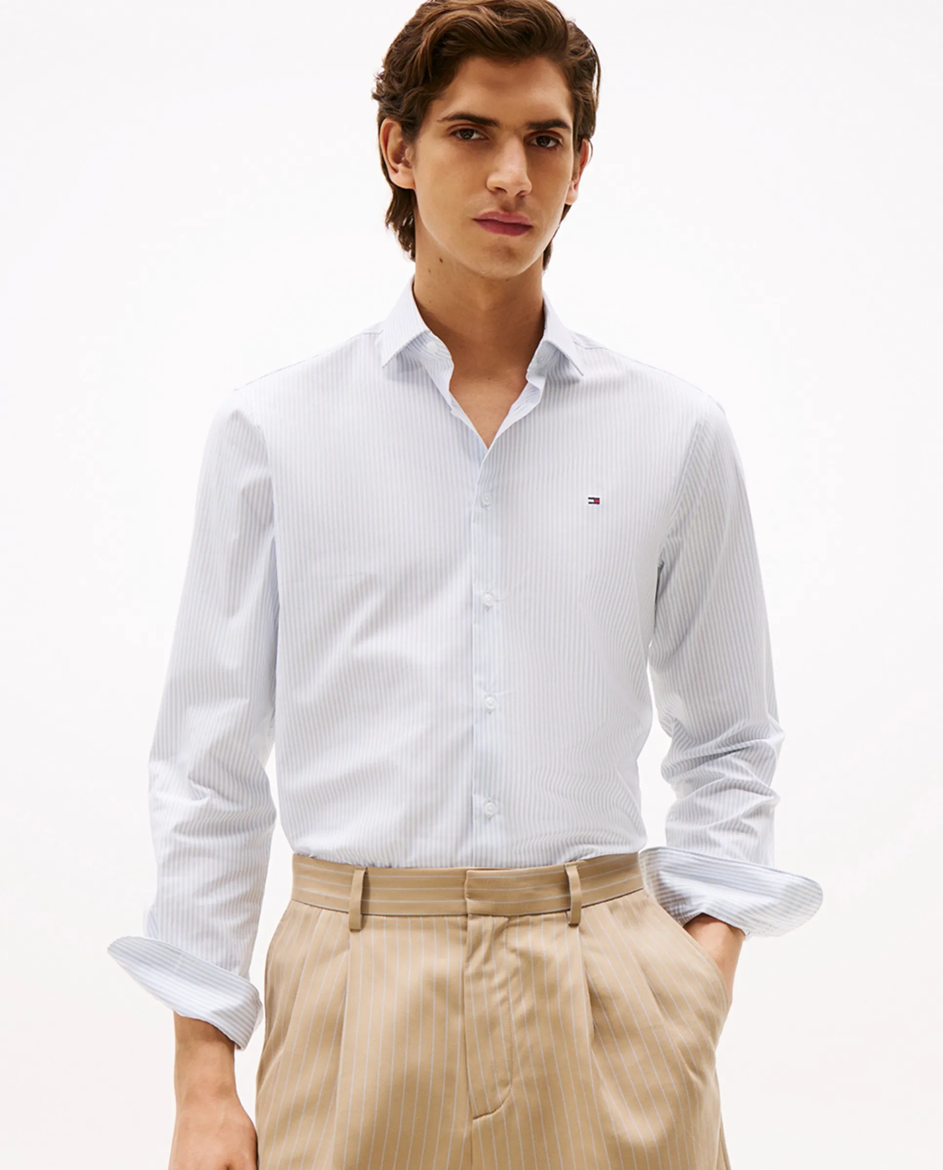 Мужская рубашка из поплина с принтом Tommy Hilfiger, многоцветный
Мужская рубашка из поплина с принтом Tommy Hilfiger, многоцветный