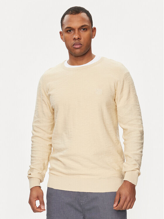 Свитер стандартного кроя Indicode, бежевый
Свитер стандартного кроя Indicode, бежевый
