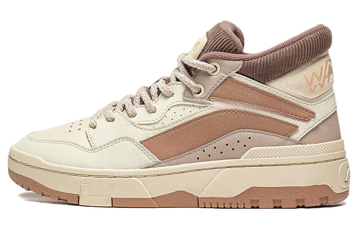 Кроссовки LINING Wave Skateboarding Shoes Women's Mid-top Beige/Brown, коричневый
Кроссовки LINING Wave Skateboarding Shoes Women's Mid-top Beige/Brown, коричневый