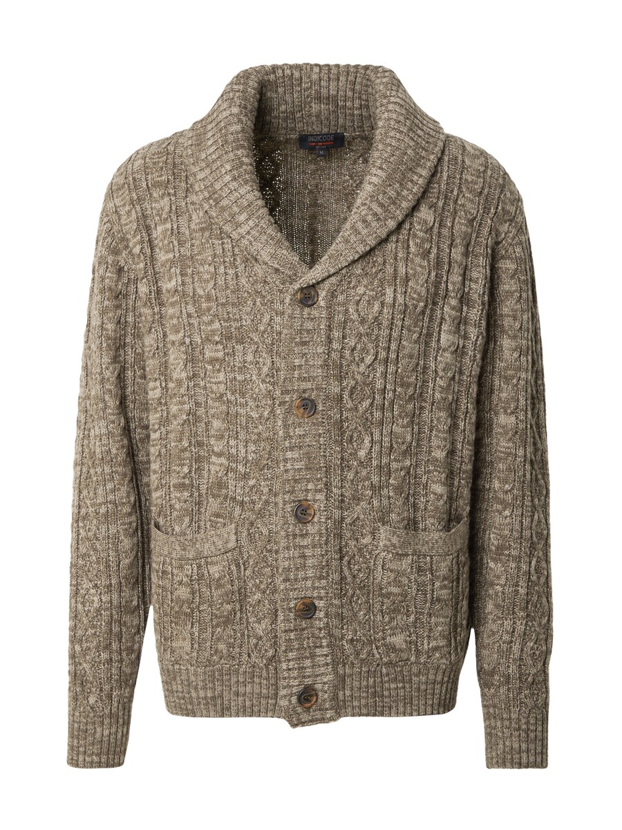 Вязаный кардиган INDICODE JEANS Ilterly, хаки
Вязаный кардиган INDICODE JEANS Ilterly, хаки