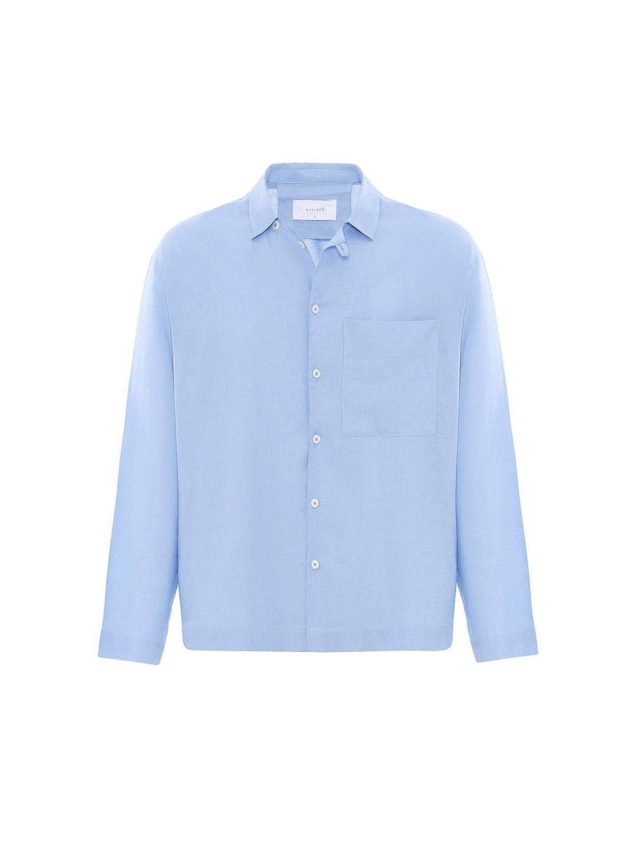 Рубашка на пуговицах классического кроя Antioch, светло-голубой
Рубашка на пуговицах классического кроя Antioch, светло-голубой