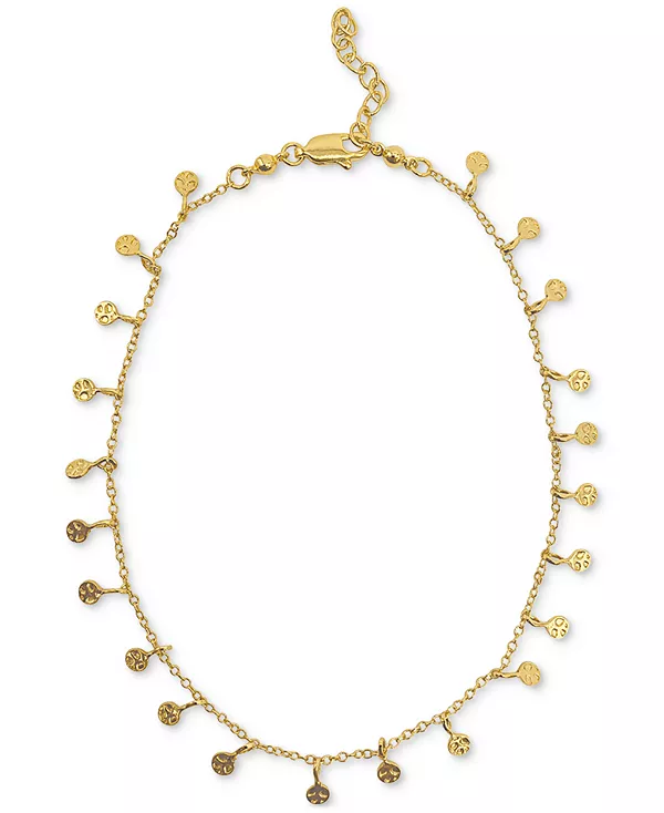 Браслет на лодыжку с подвеской в виде конфетти, покрытый 14-каратным золотом Adornia, gold
Браслет на лодыжку с подвеской в виде конфетти, покрытый 14-каратным золотом Adornia, gold