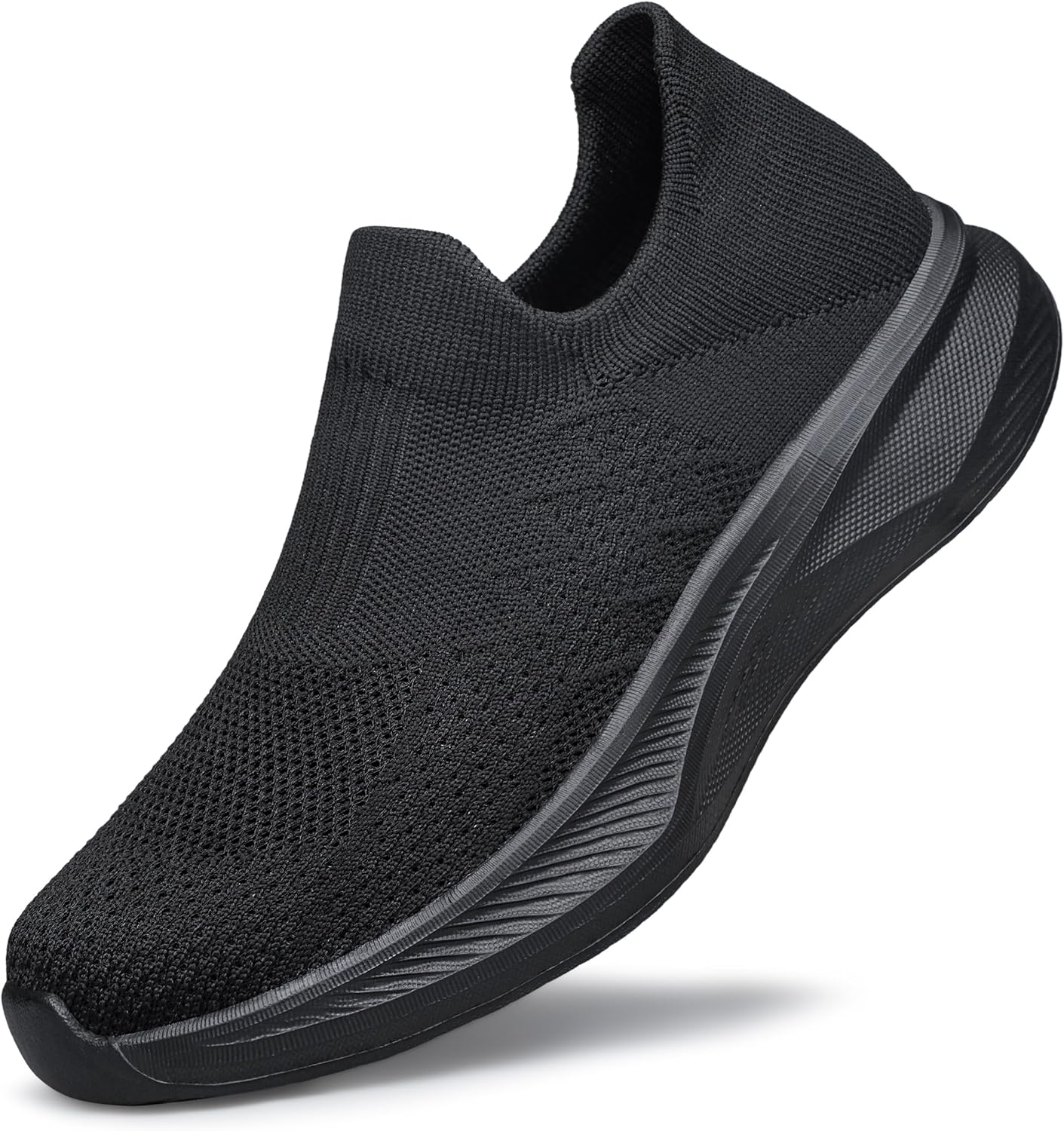 Мужские слипоны для ходьбы, удобные, легкие, дышащие, с носочной конструкцией, повседневные сетчатые кроссовки для тенниса, тренажерного зала и бега Tianyuqi, черный
Мужские слипоны для ходьбы, удобные, легкие, дышащие, с носочной конструкцией, повседневные сетчатые кроссовки для тенниса, тренажерного зала и бега Tianyuqi, черный