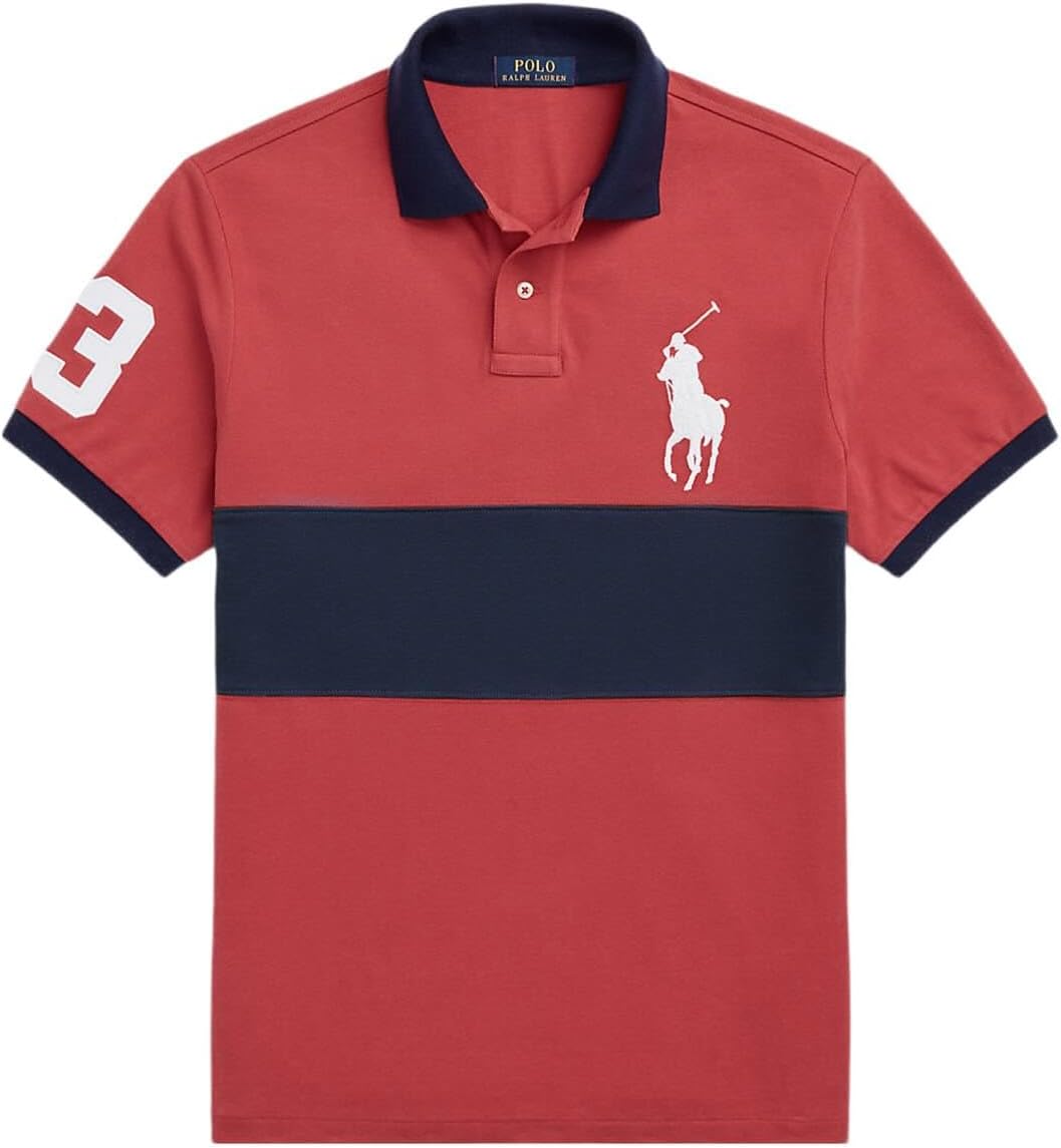POLO RALPH LAUREN Мужская классическая футболка-поло Big Pony Mesh, Nantucket Red
POLO RALPH LAUREN Мужская классическая футболка-поло Big Pony Mesh, Nantucket Red
