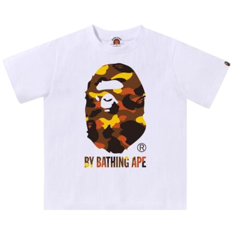 Футболка BAPE Kids 1st Camo By Bathing Ape Tee, White/Yellow
Футболка BAPE Kids 1st Camo By Bathing Ape Tee, White/Yellow