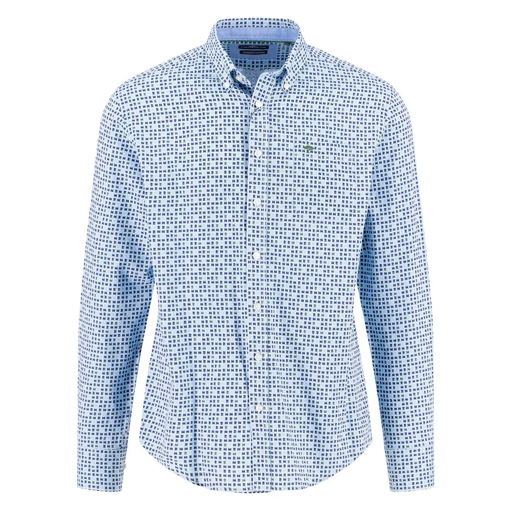 Рубашка с длинным рукавом Fynch Hatton 15095600, синий
Рубашка с длинным рукавом Fynch Hatton 15095600, синий