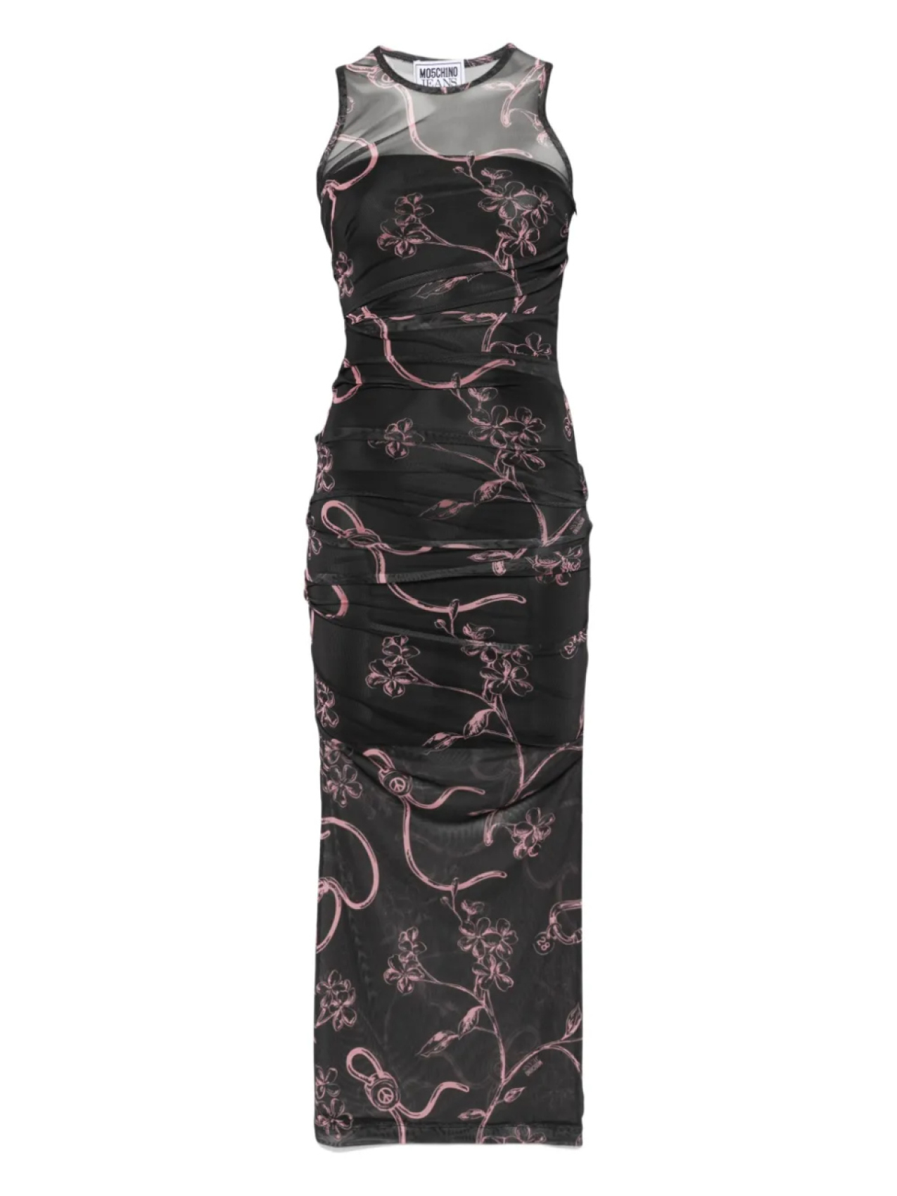 Платье миди с цветочным принтом MOSCHINO JEANS, синий
Платье миди с цветочным принтом MOSCHINO JEANS, синий