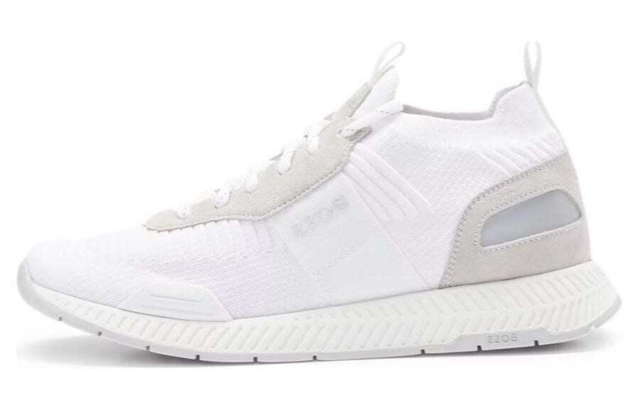 Кроссовки HUGO BOSS Lifestyle Shoes Men Low-top White, белый 
Кроссовки HUGO BOSS Lifestyle Shoes Men Low-top White, белый