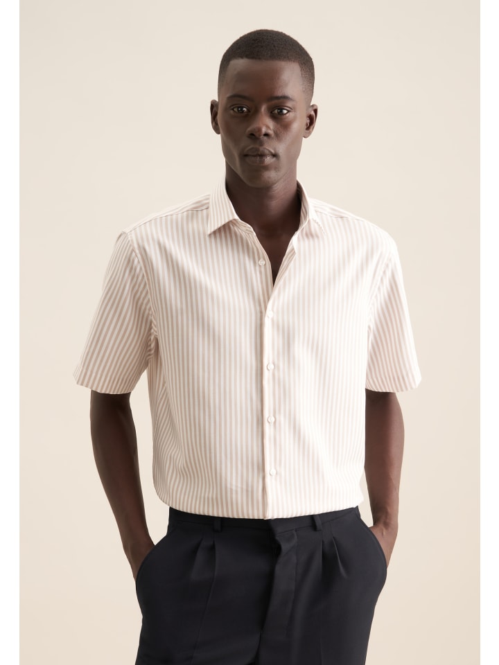 Рубашка Seidensticker, бежевый
Рубашка Seidensticker, бежевый