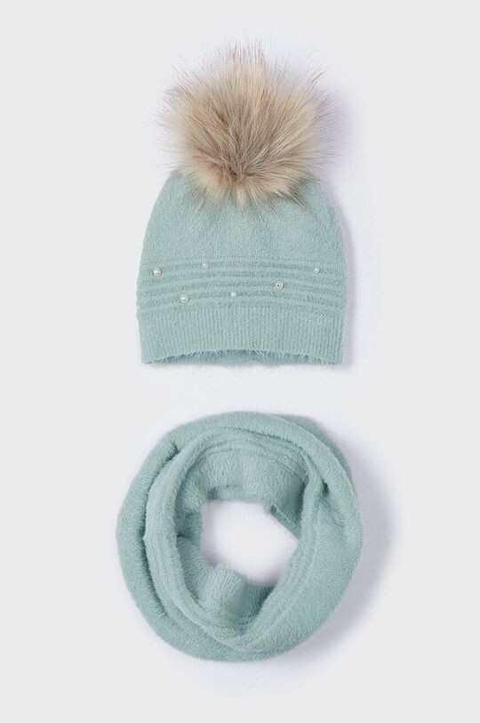 Детская шапка и перчатки. Mayoral, бирюзовый
Детская шапка и перчатки. Mayoral, бирюзовый