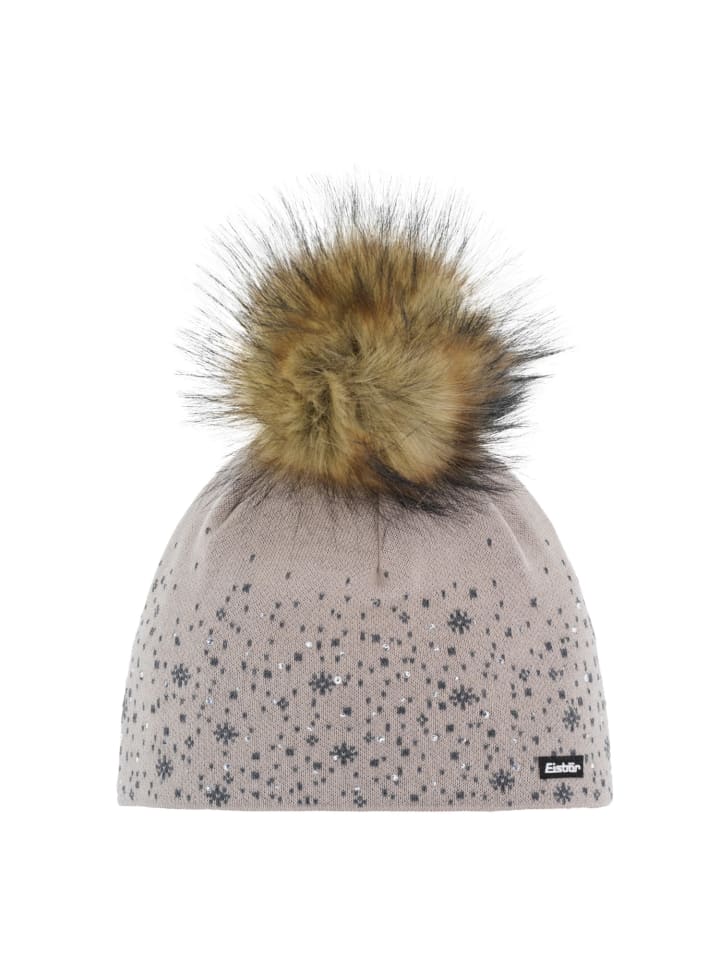 Eisbär Шапка Rana Lux Crystal с помпоном, светло-коричневого цвета
Eisbär Шапка Rana Lux Crystal с помпоном, светло-коричневого цвета