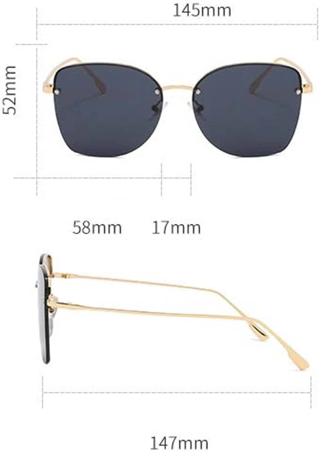 Ретро-солнцезащитные очки в полуободковой оправе для женщин, металлические, модель 2027 года, для уличной стрельбы, пляжа (цвет: D, размер: средний) MTZJH, E
Ретро-солнцезащитные очки в полуободковой оправе для женщин, металлические, модель 2027 года, для уличной стрельбы, пляжа (цвет: D, размер: средний) MTZJH, E