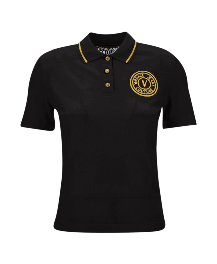 Футболки и поло Versace Jeans Couture, черный 
Футболки и поло Versace Jeans Couture, черный