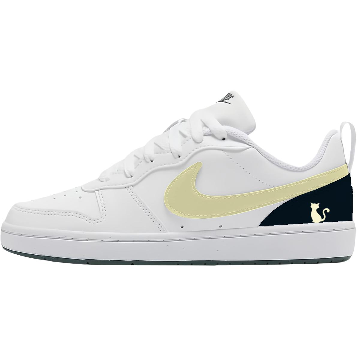 Кроссовки для скейтбординга Court Borough Little Jade Cat с нескользящей подошвой и износостойкими протекторами для детей и подростков Nike, белый/желтый
Кроссовки для скейтбординга Court Borough Little Jade Cat с нескользящей подошвой и износостойкими протекторами для детей и подростков Nike, белый/желтый