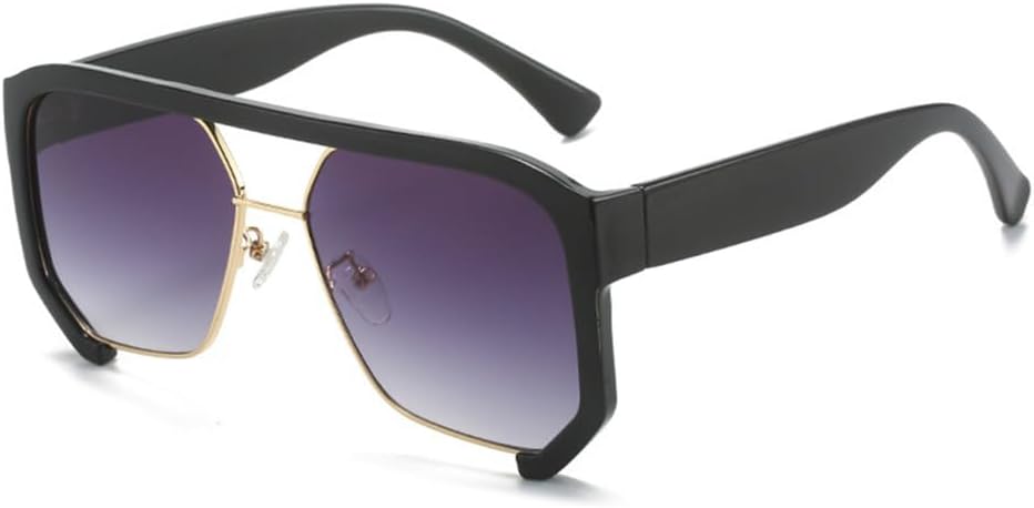 Солнцезащитные очки в полуободковой оправе для женщин и мужчин в стиле панк-ретро, винтажные солнцезащитные очки с защитой от УФ-излучения UV400 для мужчин и женщин HDUBFY, Black Grey
Солнцезащитные очки в полуободковой оправе для женщин и мужчин в стиле панк-ретро, винтажные солнцезащитные очки с защитой от УФ-излучения UV400 для мужчин и женщин HDUBFY, Black Grey