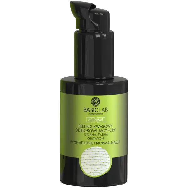 Кислотный пилинг, очищающий поры для лица, 30 мл Basiclab Acidumis
Кислотный пилинг, очищающий поры для лица, 30 мл Basiclab Acidumis