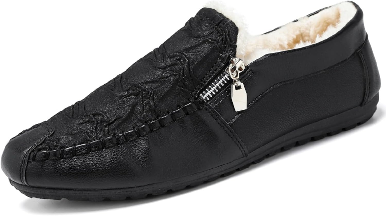 Мужские лоферы без шнурков с застежкой-молнией, повседневные кожаные мюли с текстурированной верхней частью, доступны с искусственным мехом внутри или без него, для ношения внутри и на улице Kelibasi, черный
Мужские лоферы без шнурков с застежкой-молнией, повседневные кожаные мюли с текстурированной верхней частью, доступны с искусственным мехом внутри или без него, для ношения внутри и на улице Kelibasi, черный