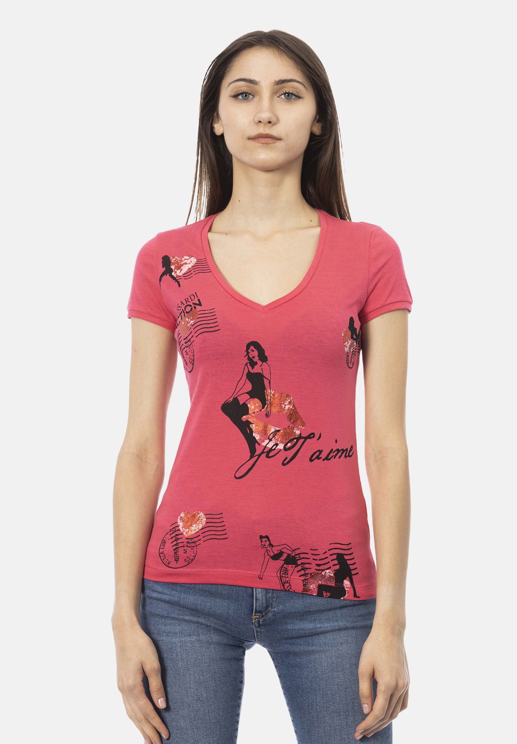 Футболка с принтом ACTION Trussardi Action, светло-красный
Футболка с принтом ACTION Trussardi Action, светло-красный