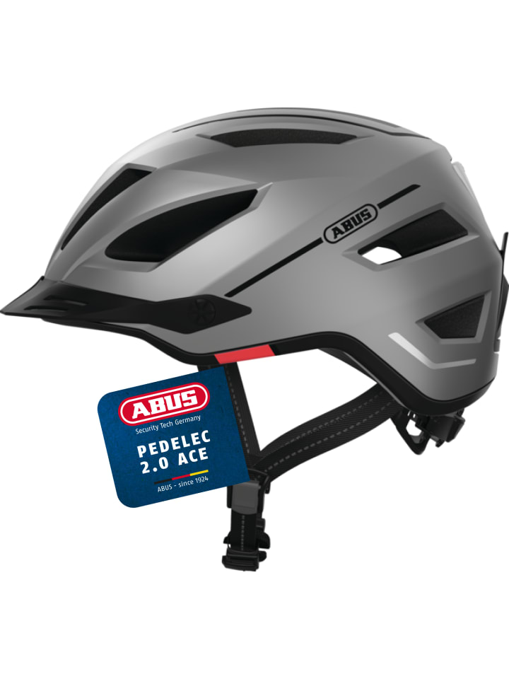 ABUS Велосипедный шлем Pedelec 2.0 в серебристом исполнении
ABUS Велосипедный шлем Pedelec 2.0 в серебристом исполнении