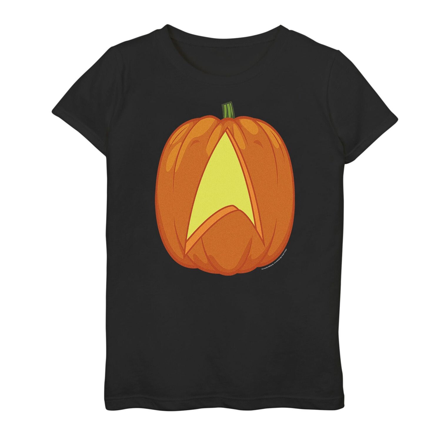 Футболка с рисунком тыквы и логотипом оригинальной серии Star Trek для девочек 7–16 лет Licensed Character
Футболка с рисунком тыквы и логотипом оригинальной серии Star Trek для девочек 7–16 лет Licensed Character
