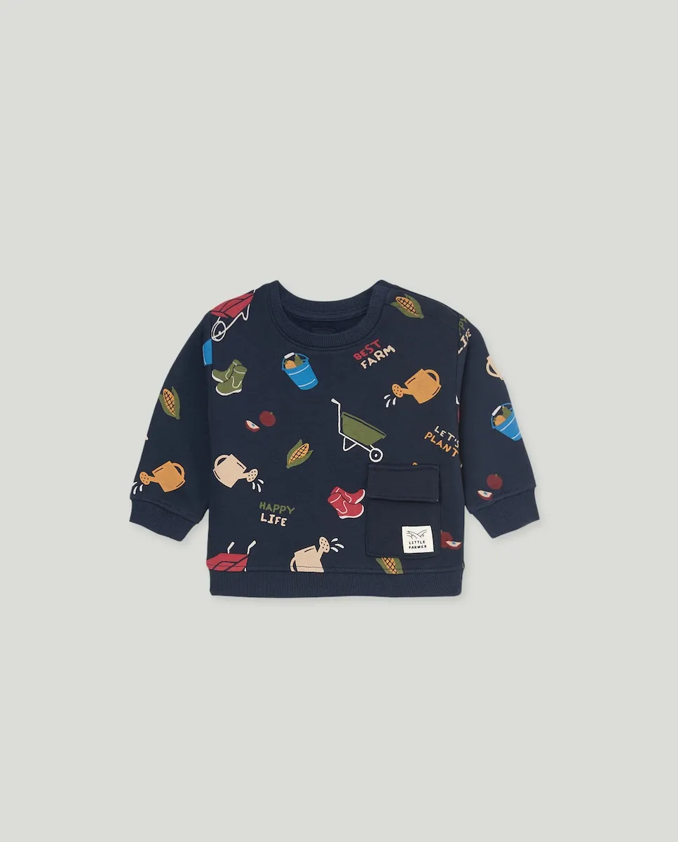 Толстовка на молнии с принтом для маленького мальчика Baby El Corte Inglés, темно-синий
Толстовка на молнии с принтом для маленького мальчика Baby El Corte Inglés, темно-синий