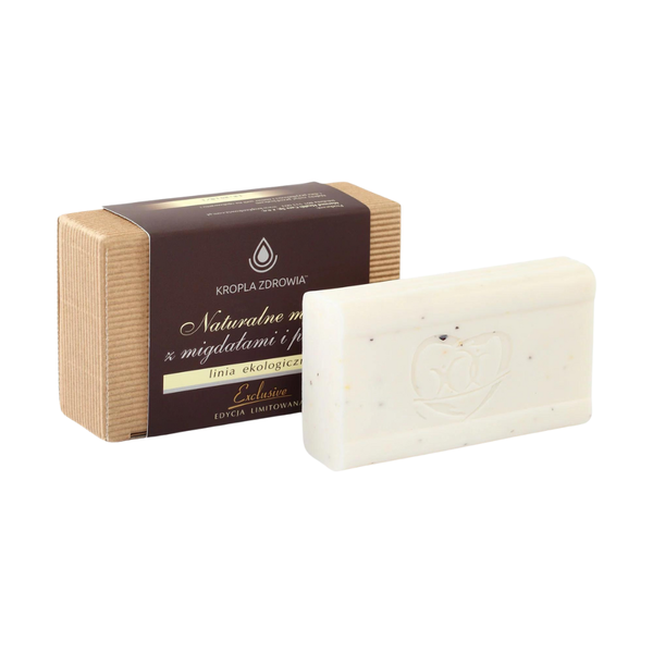 Натуральное мыло с миндалем и мускусом, 130 г Pharmedis Kropla zdrowia linia ekologiczna
Натуральное мыло с миндалем и мускусом, 130 г Pharmedis Kropla zdrowia linia ekologiczna