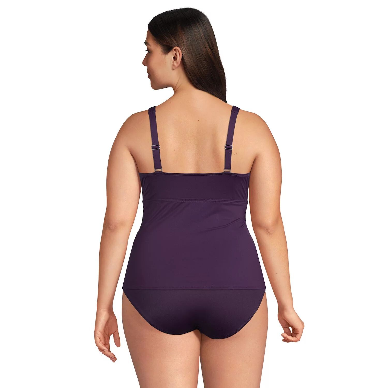 Топ-танкини больших размеров Lands' End Bust Enhancer UPF 50 с V-образным вырезом Lands' End, черный
Топ-танкини больших размеров Lands' End Bust Enhancer UPF 50 с V-образным вырезом Lands' End, черный