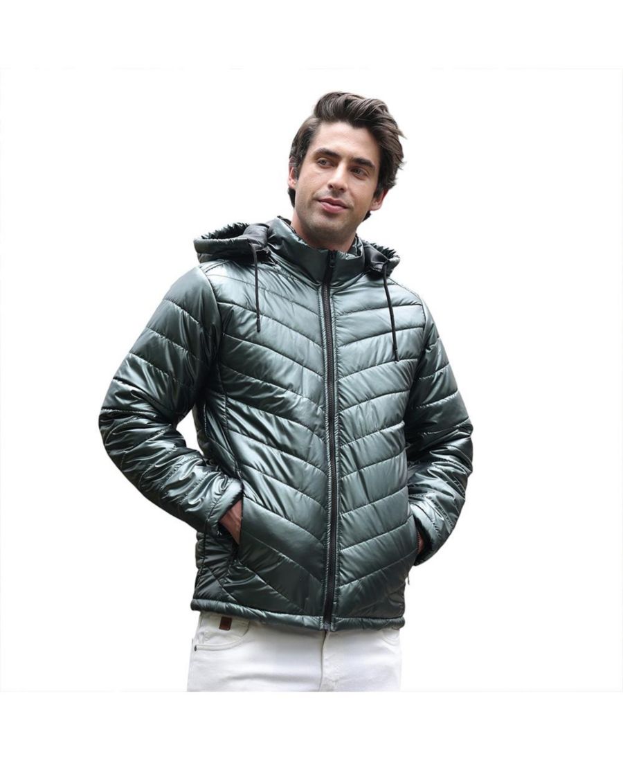 Мужская стеганая куртка-пуховик цвета морских водорослей Campus Sutra, Green
Мужская стеганая куртка-пуховик цвета морских водорослей Campus Sutra, Green