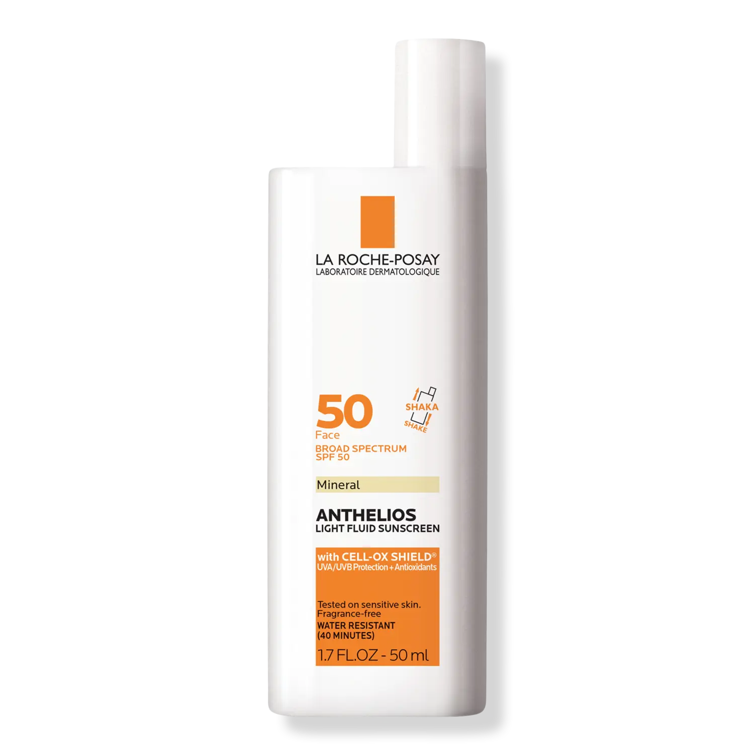 Ультралегкий минеральный солнцезащитный флюид для лица SPF 50 Anthelios La Roche-Posay
Ультралегкий минеральный солнцезащитный флюид для лица SPF 50 Anthelios La Roche-Posay