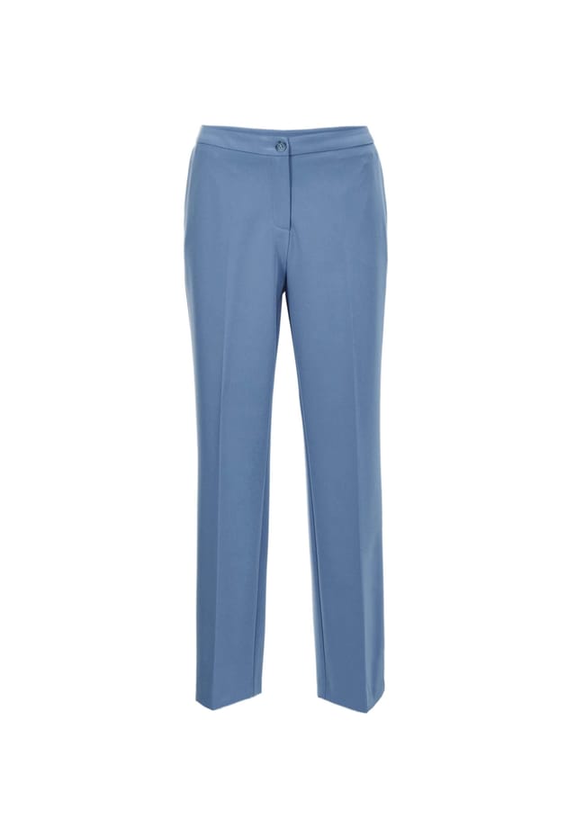 Короткий размер: элегантные брюки с немного более широкими штанинами. Goldner, голубой
Короткий размер: элегантные брюки с немного более широкими штанинами. Goldner, голубой