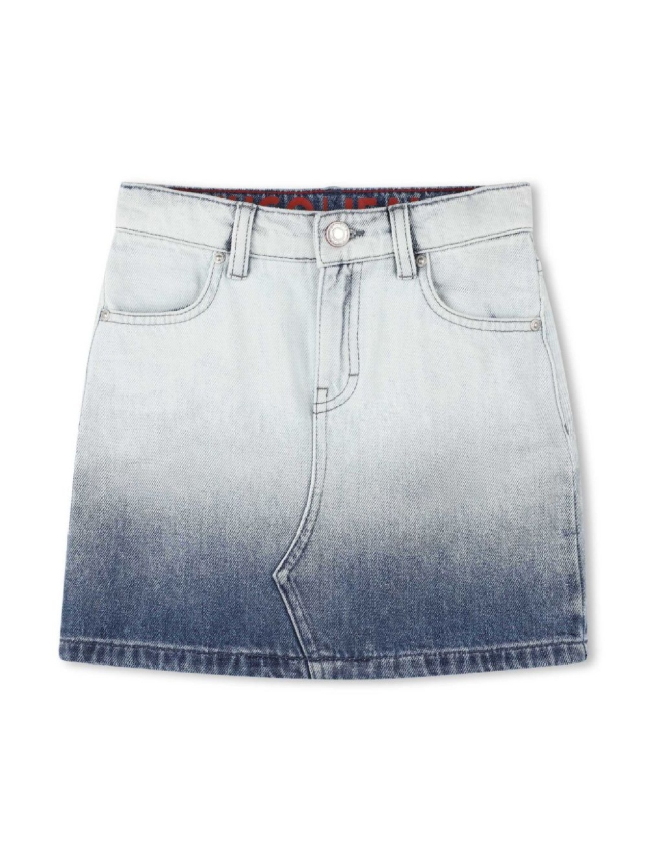 HUGO KIDS джинсовая юбка с эффектом градиента, синий 
HUGO KIDS джинсовая юбка с эффектом градиента, синий