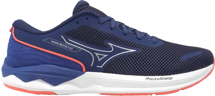 Кроссовки Wave Revolt 3 Wide 'Navy Orange', синий
Кроссовки Wave Revolt 3 Wide 'Navy Orange', синий