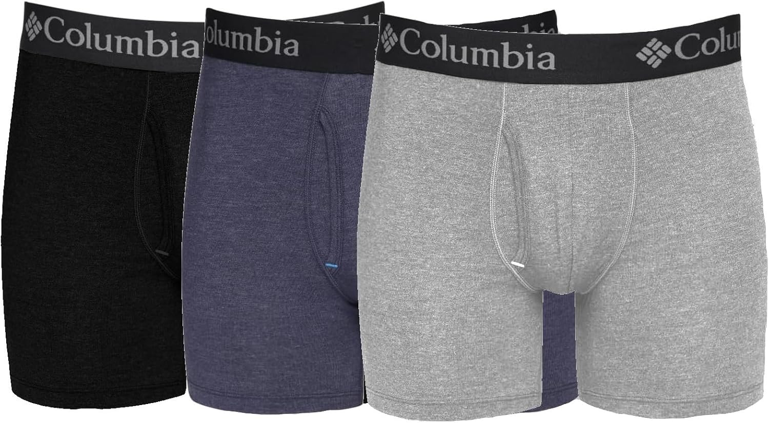 Columbia Mens Tri- Blend 3 Pack, Blk/Col Gy/C Nv
Columbia Mens Tri- Blend 3 Pack, Blk/Col Gy/C Nv