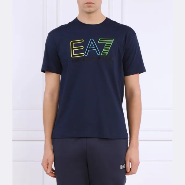 Футболка стандартного кроя Ea7, синий
Футболка стандартного кроя Ea7, синий