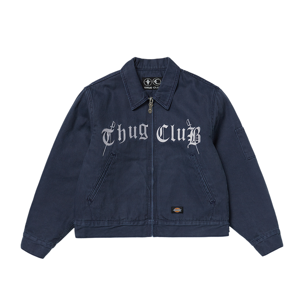 Куртка Dickies Collaboration Unisex THUG CLUB, синий
Куртка Dickies Collaboration Unisex THUG CLUB, синий