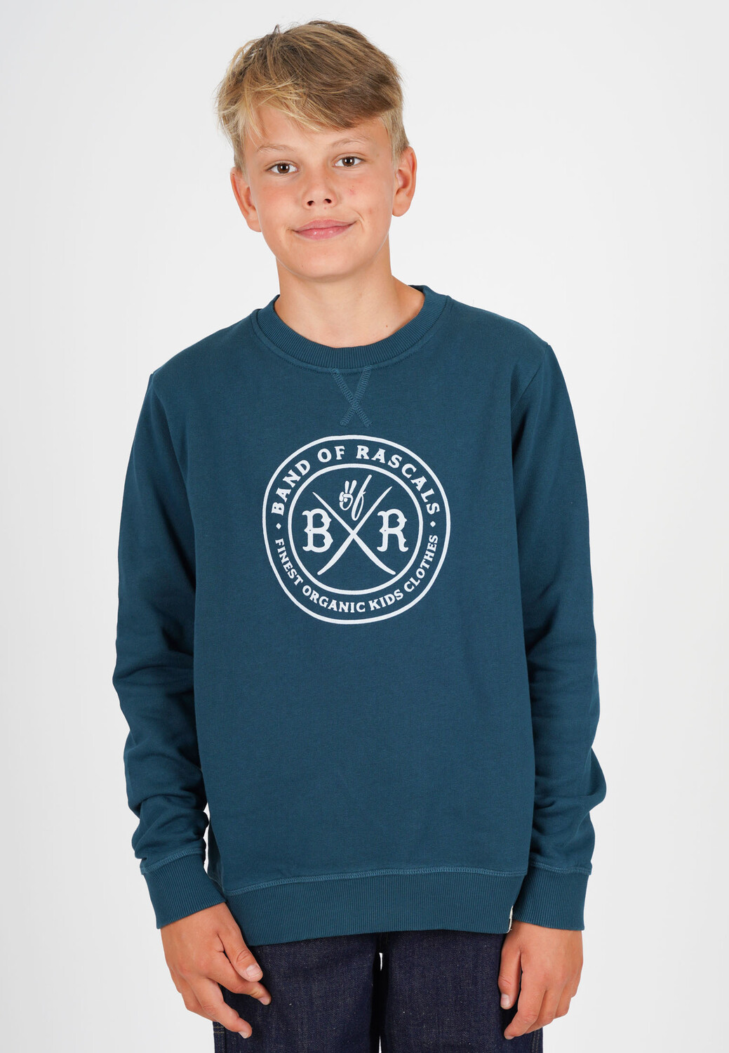 Пуловер Band of Rascals Sweat Circle, бензиновый
Пуловер Band of Rascals Sweat Circle, бензиновый