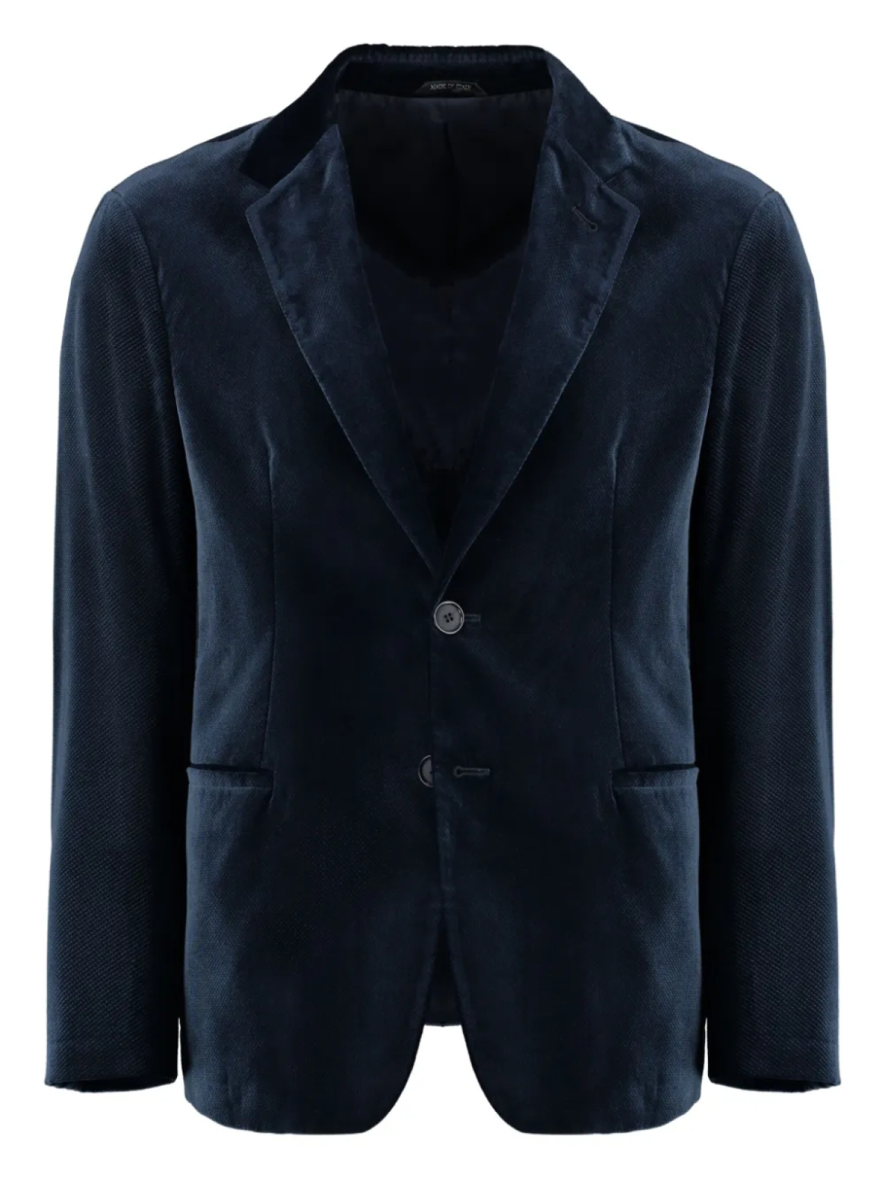 Бархатный блейзер Giorgio Armani, синий 
Бархатный блейзер Giorgio Armani, синий