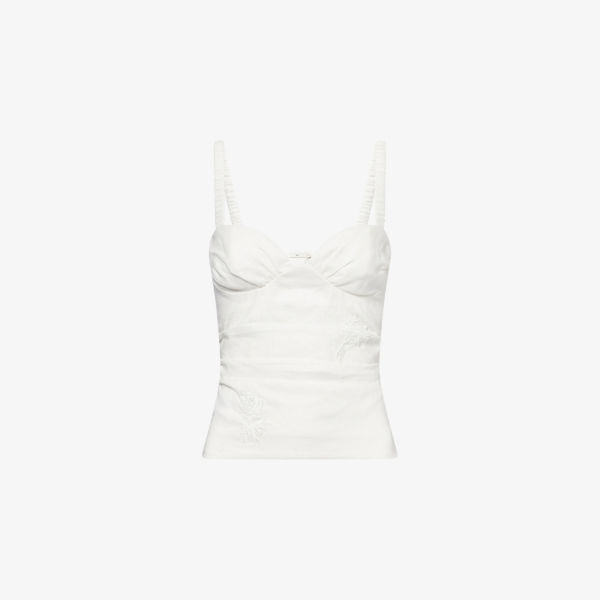 Блуза Sir Алессандра вышитая из льна, белый
Блуза Sir Алессандра вышитая из льна, белый