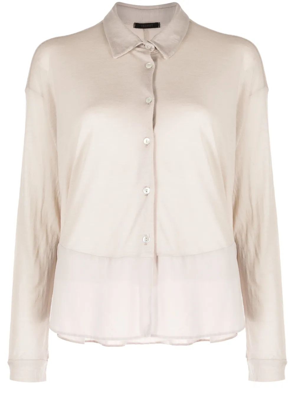 Топ со вставками Transit, нейтральный
Топ со вставками Transit, нейтральный