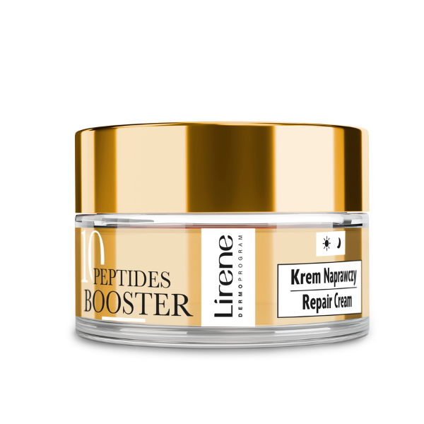Восстанавливающий крем для лица 70+, 50 мл Lirene 10 peptides booster
Восстанавливающий крем для лица 70+, 50 мл Lirene 10 peptides booster
