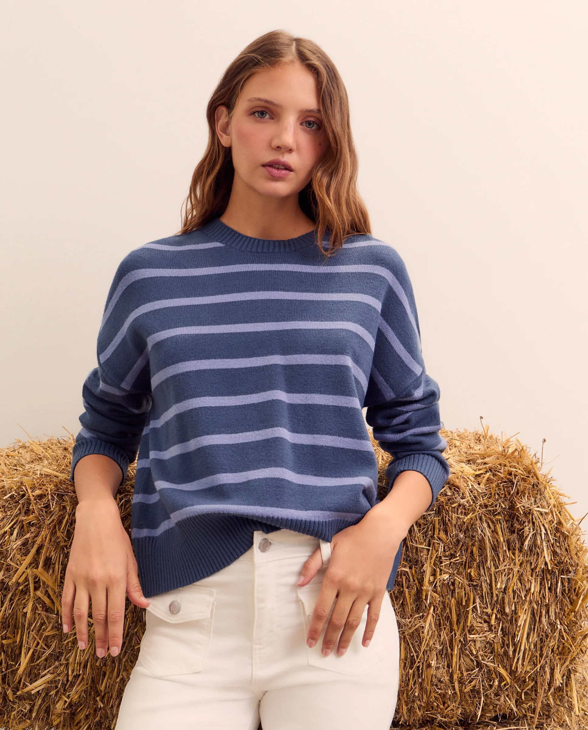 Базовый джемпер с роллинг-полосками для женщин Green Coast, темно-синий
Базовый джемпер с роллинг-полосками для женщин Green Coast, темно-синий