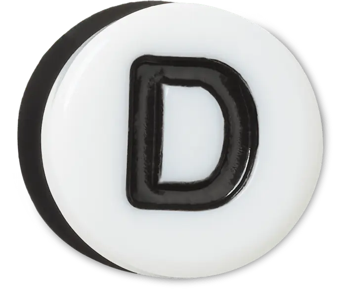 Джиббитсы Tiny Friendship Letter D Crocs
Джиббитсы Tiny Friendship Letter D Crocs