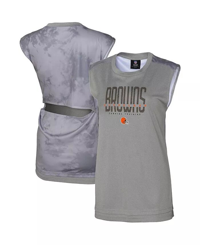 Женская серая майка Cleveland Browns No Sweat Outerstuff
Женская серая майка Cleveland Browns No Sweat Outerstuff