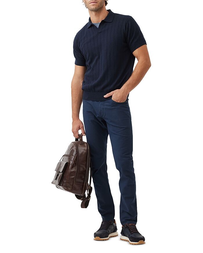 Вязаный свитер-поло с короткими рукавами Rodd & Gunn Freys Crescent, синий
Вязаный свитер-поло с короткими рукавами Rodd & Gunn Freys Crescent, синий