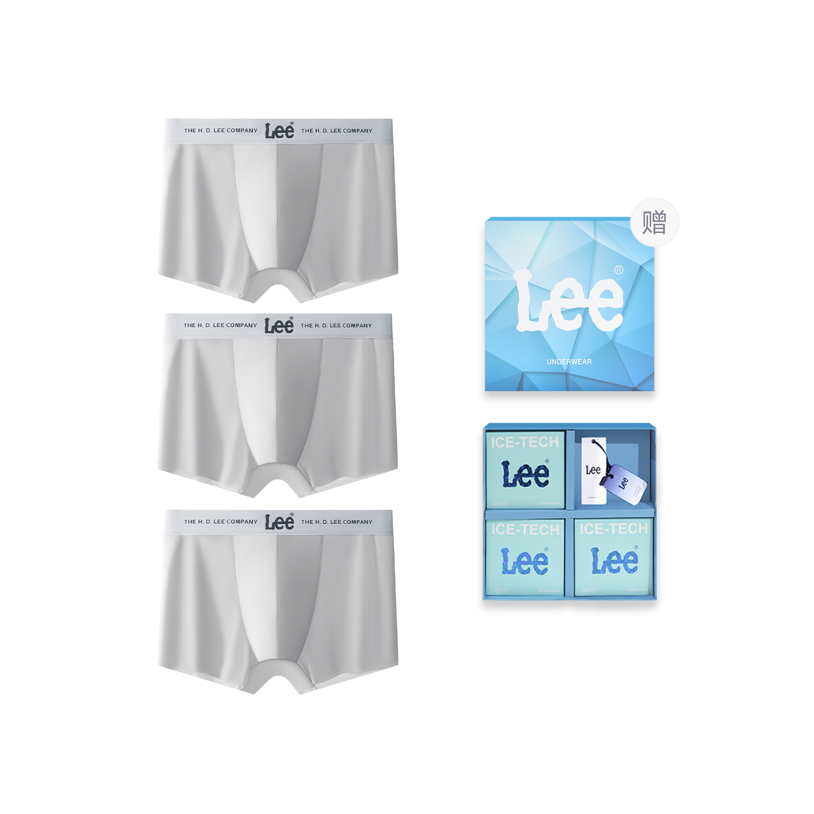 Lee SS23 Ice Series летнее нижнее белье подарочная упаковка мужское 3 шт
Lee SS23 Ice Series летнее нижнее белье подарочная упаковка мужское 3 шт