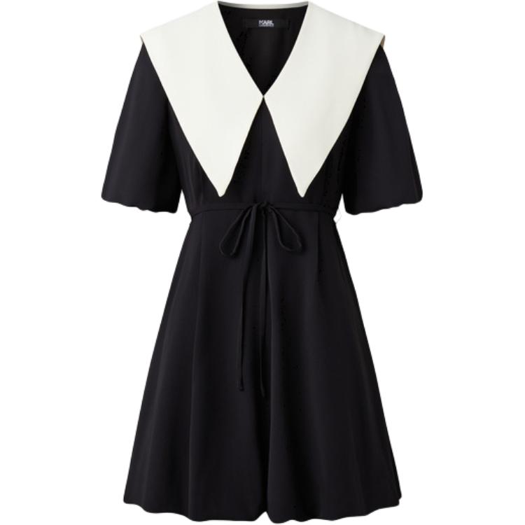 KARL LAGERFELD Женское черное платье с короткими рукавами KARL LAGERFELD / Karl Lagerfeld Jeans
KARL LAGERFELD Женское черное платье с короткими рукавами KARL LAGERFELD / Karl Lagerfeld Jeans