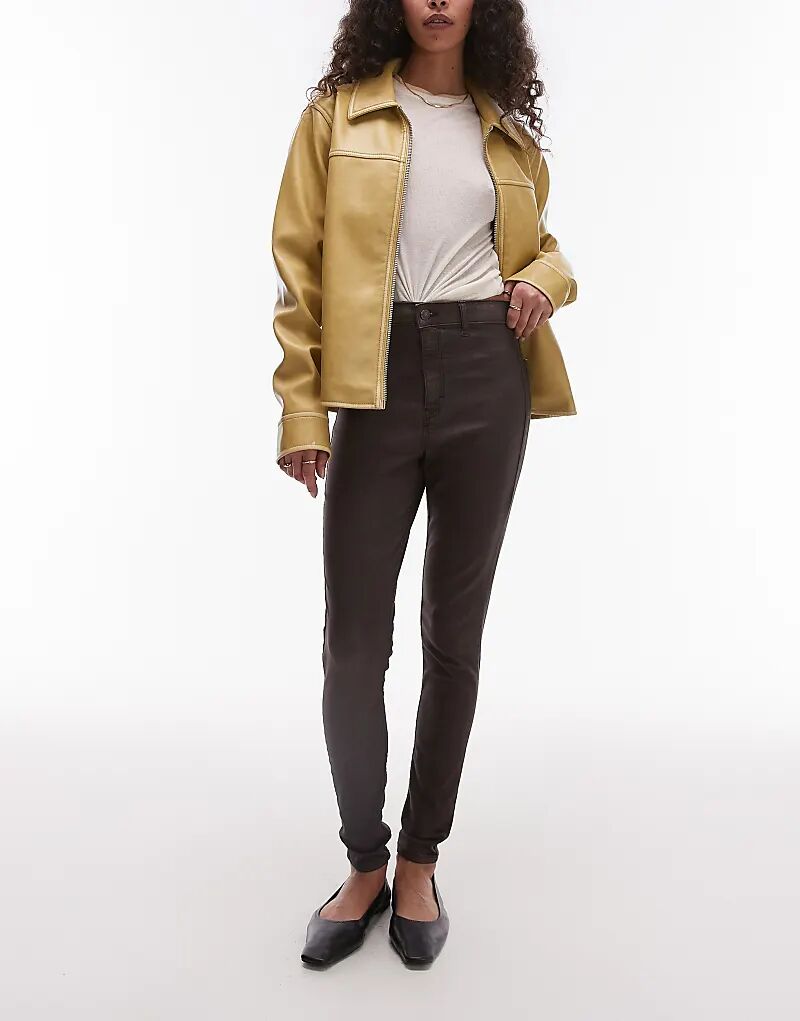 Джинсы Joni с высокой посадкой коричневого цвета Topshop
Джинсы Joni с высокой посадкой коричневого цвета Topshop