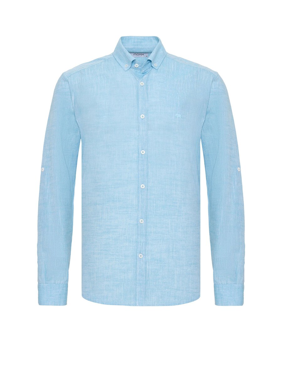 Рубашка на пуговицах классического кроя Moxx Paris, бирюзовый
Рубашка на пуговицах классического кроя Moxx Paris, бирюзовый