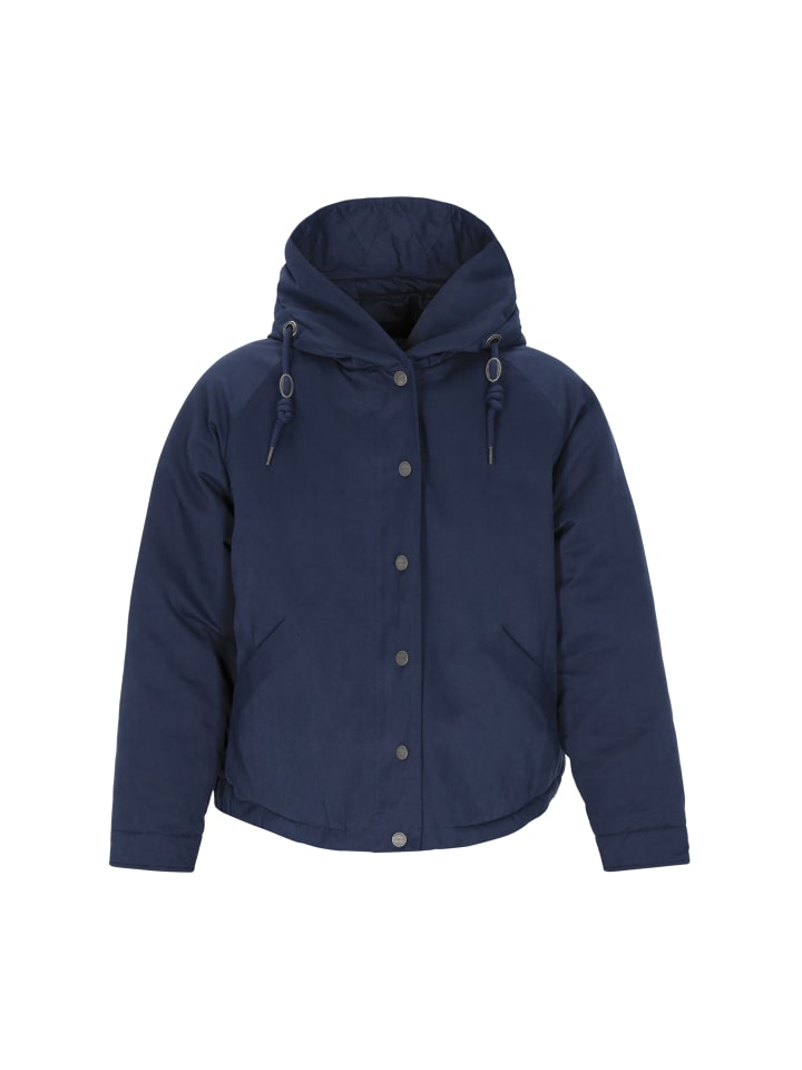 Женская куртка темно-синего цвета DreiMaster
Женская куртка темно-синего цвета DreiMaster