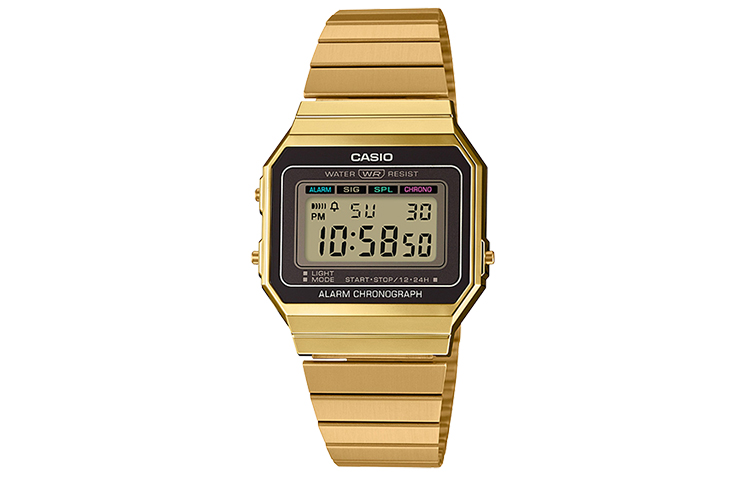 Унисекс молодечные золотые часы A700WG-9A CASIO
Унисекс молодечные золотые часы A700WG-9A CASIO